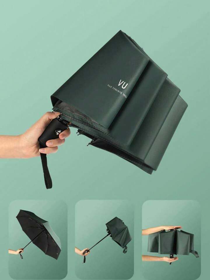 "Portable UV Protection Umbrella – Auto Open & Close, Wind Resistant"
