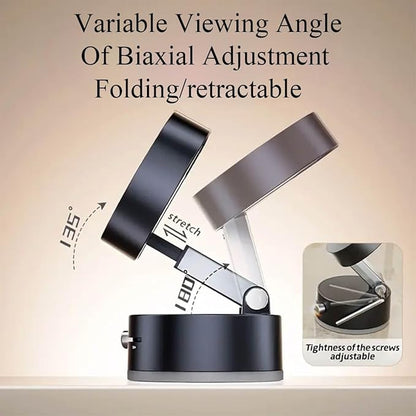 Universal Vacuum Suction Car Mount Holder – 360° Rotating Phone Stand for Dashboard & Windshield